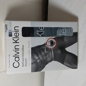 Calvin Klein 3 Low Rise Trunks Men's X-Large XL